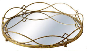 <b>Wedding</b> Party Tabletop Decorating Catering Serving Metal and Glass Tray Luxury Hotel Restaurants Catering Serving Usage - Product Image 2