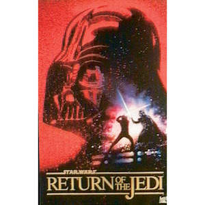 Carte postale Star Wars Retour des Jedi en papier durable pour affichage mural - Product Image 1
