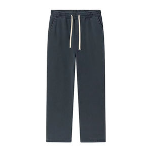 Pantalon Cargo empilé Hip Hop décontracté pour hommes Cordon de serrage multi-poches léger avec motif droit en gros de style personnalisé - Product Image 5