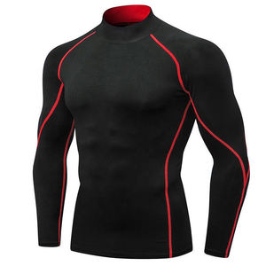 T-shirt de compression personnalisé Rash Guard pour l'entraînement MMA, le grappling, le BJJ, séchage rapide, durable, vêtements de sport, t-shirts de compression pour les arts martiaux - Product Image 1