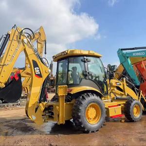 Chargeuse-pelleteuse Caterpillar 420F d'occasion de haute qualité, moteur diesel, capacité de charge nominale de 45 tonnes, prix compétitif, en stock rapidement - Product Image 1