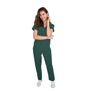 Conjuntos de uniformes de hospital al por mayor, trajes médicos de hombre y mujer, uniforme de enfermería con pantalones de Jogger multibolsillo - Product Image 1