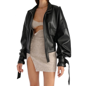 Chaquetas de Cuero para Mujer de Pakistán, Chaquetas de Cuero de Alta Calidad para Mujer, Chaquetas de Cuero de Piel de Oveja Original, Talla Personalizada - Product Image 3