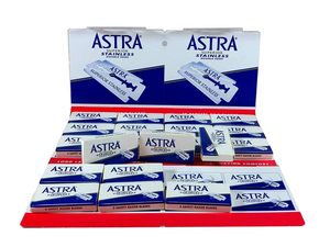 Cuchillas de afeitar de doble filo de acero inoxidable Astra Superior, repuestos para afeitado DE, afeitado suave y preciso, venta al por mayor. - Product Image 2