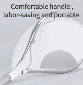 Prix usine coupe-ongles en acier inoxydable cuticule pince Cutter ciseaux pédicure manucure outil pour doigts par ANAAIF - Product Image 3