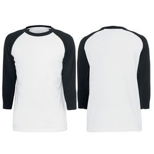 Custom Printing Men's Sportswear <b>Raglan</b> <b>Shirts</b> Quick Dry Breathable Long <b>Sleeve</b> Gym <b>T</b>-<b>Shirt</b> Casual Streetwear Solid Pattern - Product Image 3