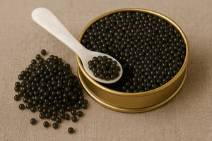 Cuchara de caviar de concha natural, cuchara de servir de nácar, logotipo personalizado, vajilla de lujo para cenas gourmet - Product Image 4