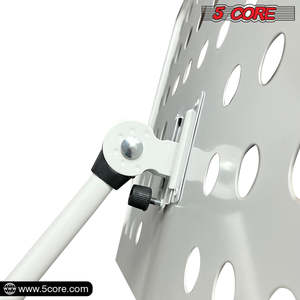 Soporte de Música de 5 Niveles Ajustable para Escritorio con Soporte para Micrófono, Soporte Portátil para Partituras, Soporte Metálico para Libros - Product Image 2