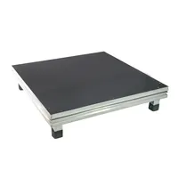 Scène portable 1m x 1m avec pieds fixes de 20cm
