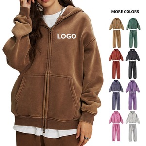 เสื้อฮู้ดผู้ชายสไตล์วินเทจ หนัก 360 กรัม ผ้าฟลีซแบบกำหนดเองได้ ใส่ได้ทั้งชายและหญิง ผ้าฝ้าย 100% สำหรับฤดูหนาว ล้างสีแบบแอซิดวอช - Product Image 4