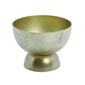 ชามเสิร์ฟของหวานทองเหลืองทรงโค้งสำหรับโรงแรมและที่บ้านชามตกแต่งสลัด - Product Image 1