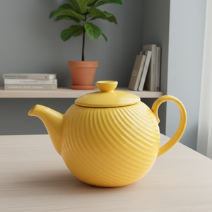 Théière en porcelaine durable de qualité supérieure 3459725-0.6, design nordique, 600 ml, compacte pour un usage quotidien - Product Image 5