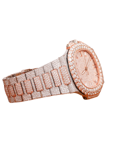 Direct Factory Iced Out VVS Clarity Moissanite Diamond <b>Watch</b> For Men and <b>Women</b> <b>Smart</b> <b>Watch</b> From India Export Quality Branded - Product Image 3