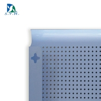 Tableau magnétique portable SYH bleu en fer pour décoration intérieure 37x60cm, moderne, mural, écologique et durable