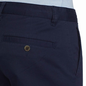 Pantalones largos informales para hombre, múltiples bolsillos Jogger transpirable con tejido de algodón, pantalones multibolsillos en blanco de lona lavada - Product Image 5