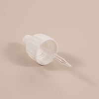 Meilleur prix – Compte-gouttes en verre thermoplastique, compte-gouttes en verre blanc lisse pour bouteille de sirop en verre