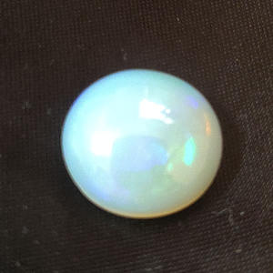 อัญมณีโอปอลสีขาวทรงรีจากชาวเอธิโอเปียธรรมชาติขนาด15.5x15มม. 6.15กก. อัญมณีโอปอลแท้สีขาวแบบหลวมเครื่องประดับหินโอปอลสีขาวเต็มรูปแบบ - Product Image 5