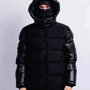 À la mode hommes doudoune vente chaude Logo personnalisé hiver bulle manteau moderne Streetwear doux confortable vêtements d'extérieur - Product Image 2