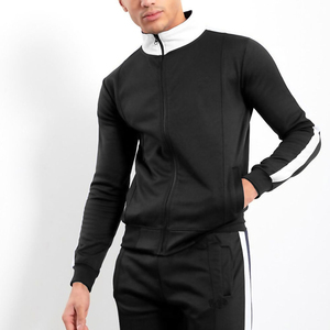 Pantalon de survêtement baggy surdimensionné et lourd personnalisé survêtement à points contrastés délavés au soleil fabricant de vêtements costume de jogging personnalisé - Product Image 5