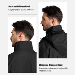 Chándal de lluvia para hombres con contraste de colores, diseño personalizado, venta al por mayor, chándal de lluvia para hombres de calidad superior para venta en línea - Product Image 5
