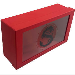 Sang trọng các tông bao bì hộp 270x140x80 với Acrylic cửa sổ với bản in cho món quà sinh nhật đám cưới Lễ Hội Đảng - Product Image 3