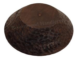 Tazón de masa de madera de mango de alta calidad para servir y decorar, tazones de vela de masa de madera grandes de forma redonda a precio de fábrica - Product Image 6