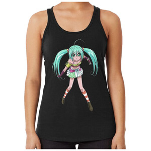 เสื้อกล้ามเข้ารูปสำหรับผู้หญิงผ้าคอตตอน100% สีล้วนสำหรับทุกวัย - Product Image 1