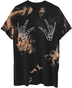 เสื้อยืดโอเวอร์ไซส์พิมพ์ลายกราฟิกตัวอักษรสำหรับผู้หญิง แขนสั้น สไตล์ลำลอง ใส่สบายสำหรับฤดูร้อน - Product Image 1