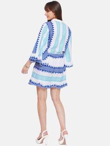 Indian Handmade 100% Cotton Washable Eco-Friendly Summer Wear Stylish Comfortable Mini Length Casual <b>Print</b> Modern Natural Daily - Product Image 3