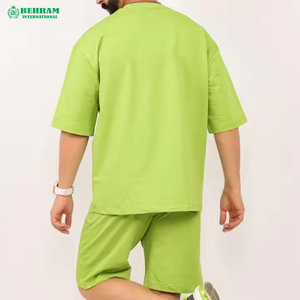 T-shirt pour homme de haute qualité 100% coton, coupe ample décontractée pour l'été, col rond, manches courtes, écologique et respirant - Product Image 5