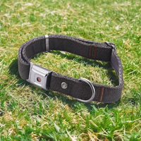 Boucle de collier pour animaux de compagnie réglable en acier inoxydable, décorative, verrouillable, durable, élégante, design ornemental, tendance, résistante au froid, haute qualité