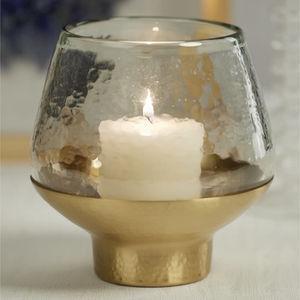 Portavelas decorativo de diseño único, portavelas de metal y vidrio de la mejor calidad para el portavelas más vendido - Product Image 3