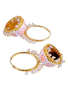 Lote de 10-100 Pares de Pendientes Colgantes Meenakari, Joyería Estilo Afgano Boho, Lámparas de Araña Minakari, Joyería Jhumka Jhumki para Fiestas - Product Image 5