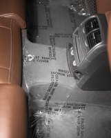Film adhésif PE de protection temporaire pour l'intérieur de la voiture, imperméable et sans résidus, de la marque OCC, largeur 24 pouces, modèle OCC0563 pour tapis