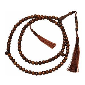 Magnifiques perles de prière Tasbeeh 2026 élégantes en bois de couleurs mélangées avec perles de prière en bois - Product Image 4
