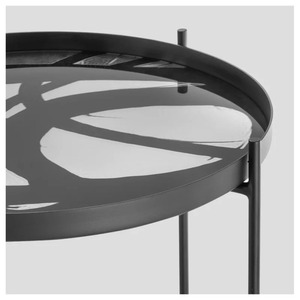 Black <b>Gold</b> <b>Side</b> <b>Table</b> for Living Room Best Selling New Design Trendy <b>Side</b> <b>Table</b> Hot Selling New Design Trendy <b>Table</b> - Product Image 4