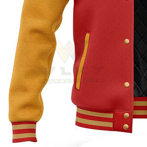 Nouvelle veste Letterman bon marché à la mode et à prix le moins cher Nouveau design de vêtements pour hommes Veste Letterman - Product Image 4