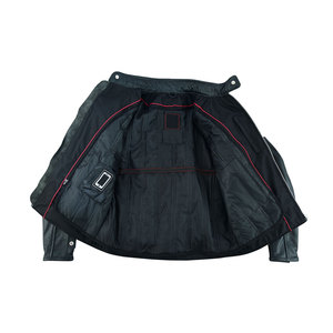 Veste en cuir en peau de mouton 2025 de qualité supérieure veste en cuir en peau de mouton veste de moto coque en cuir pour l'hiver OEM - Product Image 6