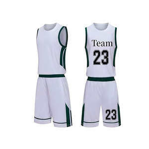 Ensembles de maillots de sport de basket-ball respirants à séchage rapide en polyester 100% de haute qualité pour hommes sur mesure - Product Image 2
