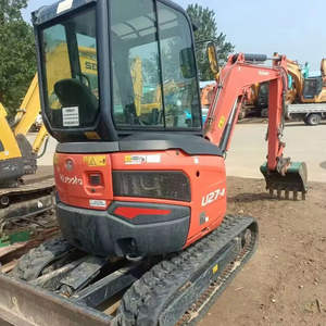 Mini-pelle U27-4 Kubota Pelleteuse compacte de 2.7 tonnes avec moteur diesel Kubota Système hydraulique de charge de 0.8 tonnes - Product Image 5