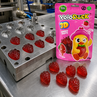 Yoloduck Groothandel Premium Echt Fruit Sap Sappige Centrale Vulling Overvloedige Smaak Schattig Eendjes Design Fruit Gummies