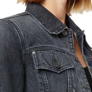 Chaqueta Vaquera 2026 al por Mayor, Último Diseño, Chaqueta Vaquera de Alta Calidad para Mujer, Personaliza Tu Propio Estilo, Precio Razonable - Product Image 6