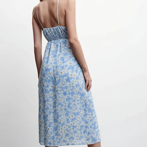 OEM ODM Robe pour femmes Fabricant de vêtements du Vietnam Vêtements pour femmes Étiquette personnalisée Tissu personnalisé Vêtements en gros - Product Image 1