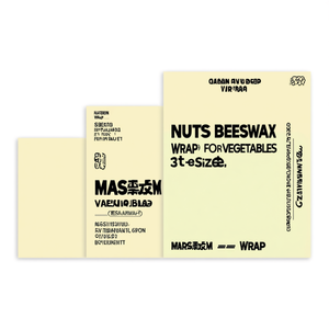 ผ้าห่อผักจากขี้ผึ้ง NUTS ขนาด 3 ตัน - Product Image 2