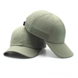 Nouvel arrivage Nouveau style Casquette de baseball pour sports de plein air Casquette de baseball à séchage rapide Casquette de camionneur unie Casquette en maille Tenue décontractée - Product Image 3