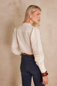 Camiseta sin Mangas Clásica de Algodón Sólido con Cuello en V para Mujer, Estilo Vintage, para Oficina, Salidas Casuales, Uso Diario, Comodidad, Venta al por Mayor - Product Image 4