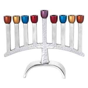 Nueva Llegada Directa de Fábrica: Portavelas Navideños Judica Multicolor Anodizados, de Aleación Metálica, Duraderos, Hechos a Mano y Ecológicos - Product Image 6