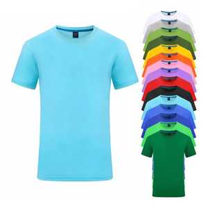 100% Polyester hommes décontracté course t-shirt blanc Sublimation coupe sèche chemise de sport en gros commande en gros 3D broderie Technique - Product Image 2