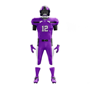 Ensembles de maillots de football américain pour hommes, imprimé lettres sur le devant, tissu léger et respirant, entraînement sportif, confort, durabilité - Product Image 2