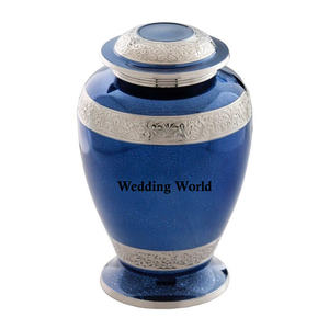 โกศโลหะออกแบบเฉพาะโกศที่มีคุณภาพพรีเมี่ยมขายส่งอุปกรณ์งานศพขายดีที่สุดคลาสสิกสไตล์โกศโลหะ - Product Image 4